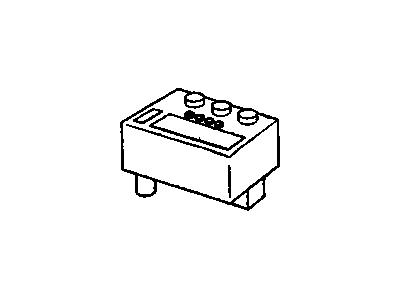 GM 16161944 Control Assembly, Amplitude Modulation/Frequency Modulation Stereo & Tape Player Radio *Bordeaux Red