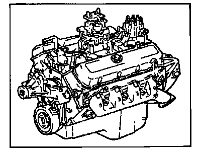 GM 12520270 Engine,(Goodwrench)(5.7L H.D.)(New)