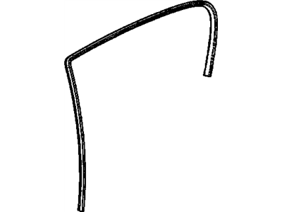 GM 13290338 Weatherstrip,Rear Side Door Window