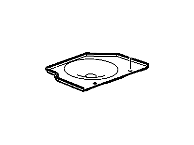GM 22733282 Instrument Panel Insulator Assembly 22733282 GM Instrument Panel Insulator Assembly Illustration 1 of 1