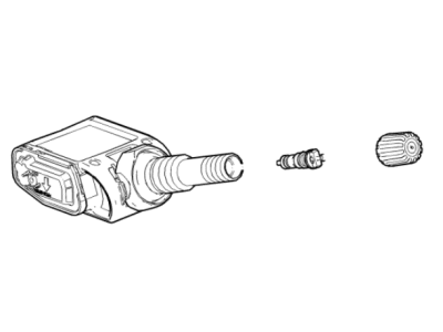 Cadillac CT4 TPMS Sensor - 84977020