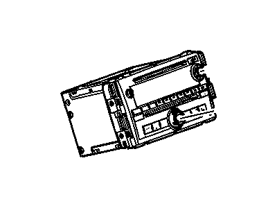 GM 25999294 Radio Assembly, Amplitude Modulation/Frequency Modulation Stereo & Clock & Audio Disc