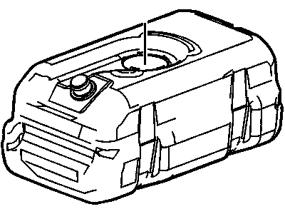 GM 15014017 Tank, Fuel