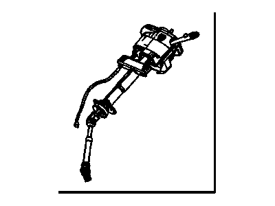 GM 15918411 Column Assembly, Steering *Gray Y