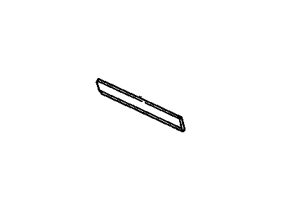 1992 Chevrolet Beretta Door Moldings - 22592025