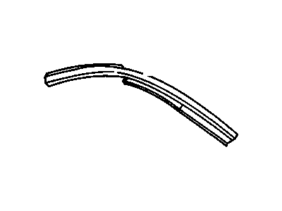 1987 Chevrolet Beretta Weather Strip - 10078337