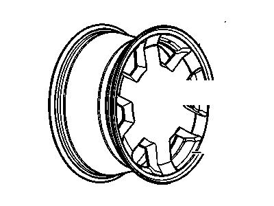 GM Spare Wheel - 9594491