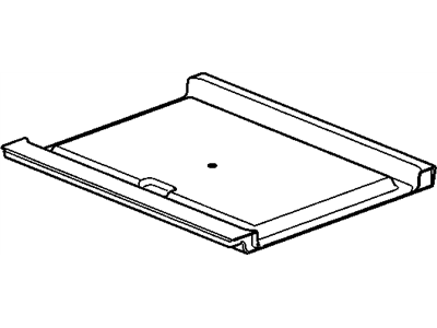 GM 15902200 Panel Assembly, Load Floor Rear *Ebony