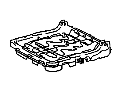 GM 16790617 Frm Assembly, Driver Seat Cushion