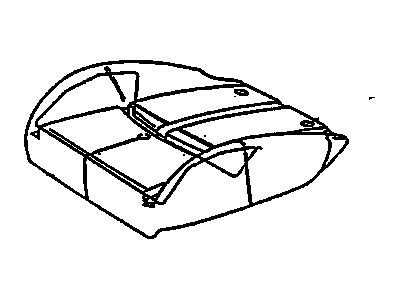 1998 Oldsmobile Aurora Seat Cushion Pad - 16796025