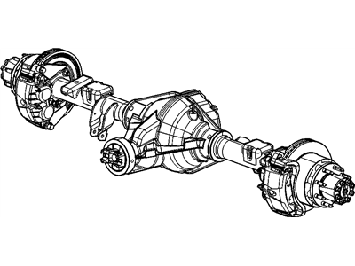 2009 GMC Sierra Axle Shaft - 25905606