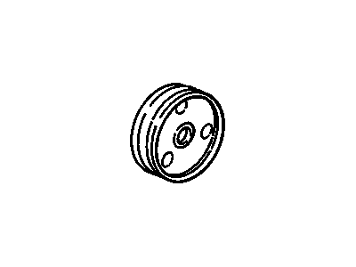 GM 25522518 Pulley Assembly, P/S Pump