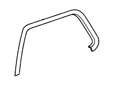 1992 Pontiac Grand Prix Door Moldings - 10180495