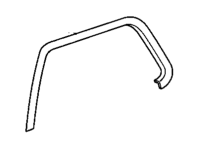 Pontiac Grand Prix Door Moldings - 10180495