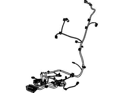 GM 90922624 Harness Assembly, Front Seat Wiring
