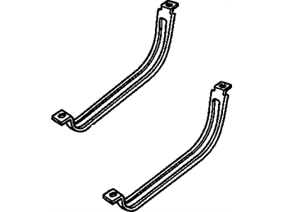 Cadillac Eldorado Fuel Tank Strap - 3538123