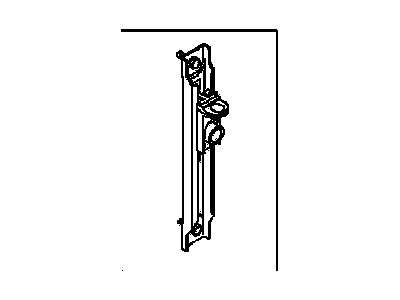 GM 96425410 Adjuster Asm,Front Seat Shoulder Belt Guide