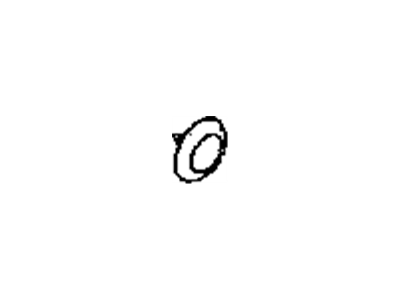 GM 95977188 Stop,Belt Latch (Push On) *Charcl Anthr 95977188 GM Stop,Belt Latch (Push On) *Charcl Anthr Illustration 1 of 1