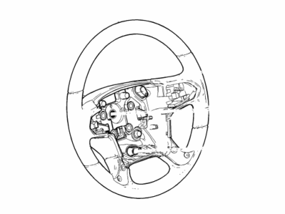 GM 84483798 Steering Wheel Assembly *Cocoa