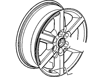 2007 GMC Acadia Spare Wheel - 9595827