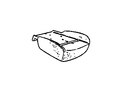 1998 Oldsmobile Silhouette Seat Cushion Pad - 12534518