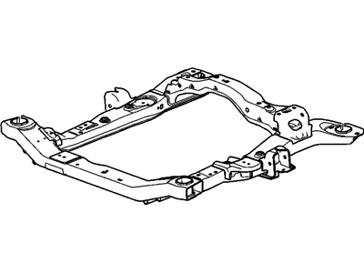 GM 22941977 Frame Assembly, Drivetrain & Front Suspension (W/ Insulator)