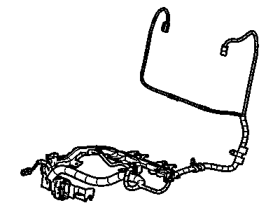 GM 22760632 Harness Assembly, Driver Seat Adjuster Wiring