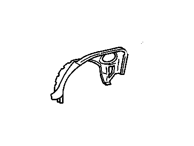 10049980 GM Rear Wheelhouse Outer Panel Illustration 1 of 1