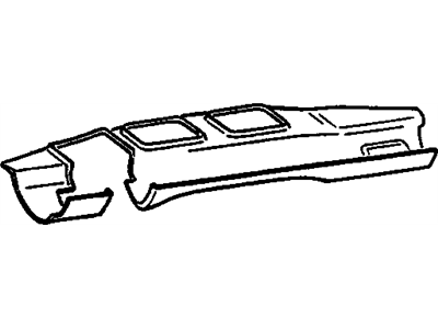 GM 9146310 Insulator,Plenum Water Deflector