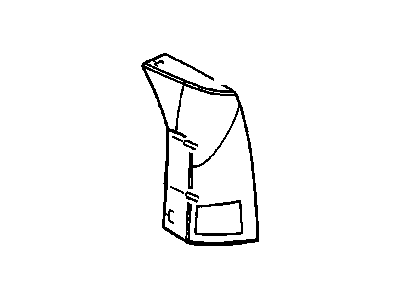 GM 25746426 Lamp,Tail