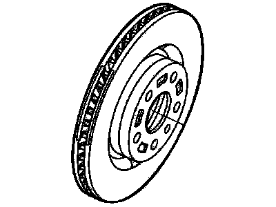 GM 92287415 Rotor,Front Brake