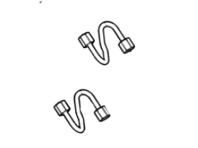 GM 12687230 Pipe Assembly, Fuel High Pressure (Rail To Injector)