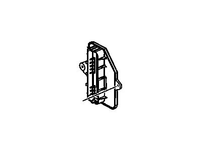 GM 10362453 Cover, Heater Core