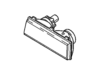 GM 16507563 Lens,Headlamp (W/Housing)