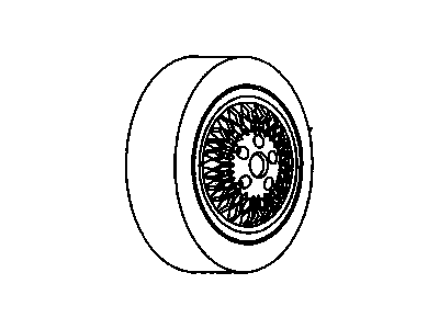 1989 Chevrolet Corsica Spare Wheel - 10148017