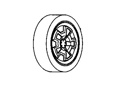 Chevrolet Beretta Spare Wheel - 10083556