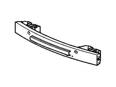 GM 25878220 Bar Assembly, Rear Bumper Imp