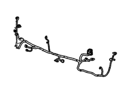 GM 23193635 Harness Assembly, Front Object Alarm Sensor Wiring