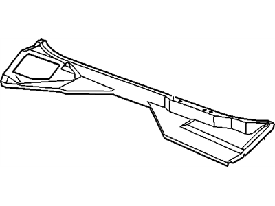 GM 15134620 Panel, Plenum Lower