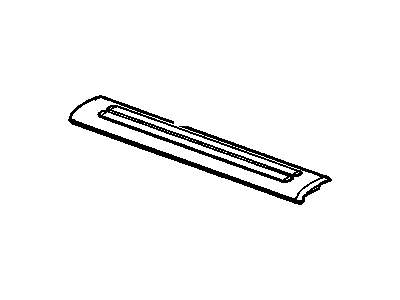 GM 15108822 Plate Assembly, Front Side Door Sill Trim *Medium Cashmere