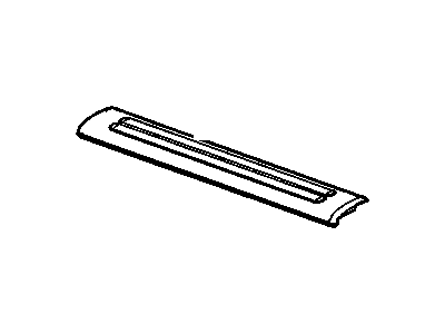GM 15108822 Plate Assembly, Front Side Door Sill Trim *Medium Cashmere 15108822 GM Plate Assembly, Front Side Door Sill Trim *Medium Cashmere Illustration 1 of 1
