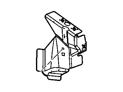 GM 25791643 Reinforcement Assembly, Front End Upper Tie Bar