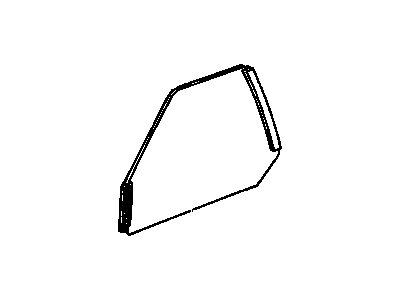 GM 15696942 Window,Front Side Door