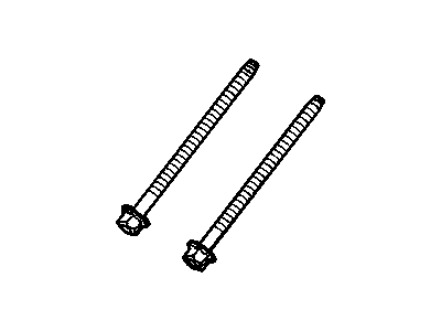 GM 11518921 Bolt, Heavy Hx Flange Head