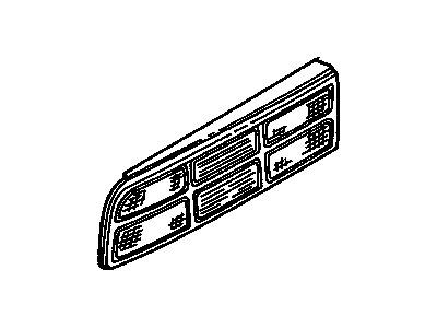 GM 16508885 Lens,Rear Combination Lamp