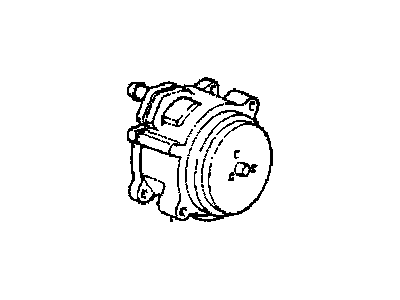 Pontiac Firebird Secondary Air Injection Pump - 7836061
