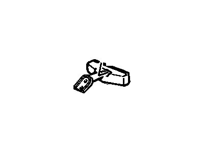 GM 10345906 Mirror Assembly, Inside Rear View