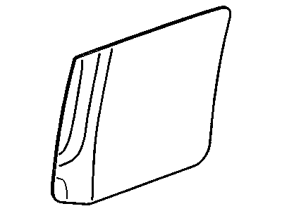 GM 15094403 Window,Rear Side Door