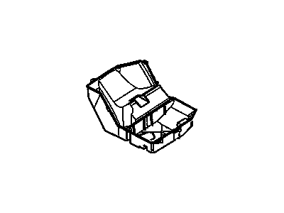 GM 89018717 Cover,Heater Core