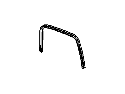 GM 22803680 Weatherstrip Assembly, Rear Side Door Window